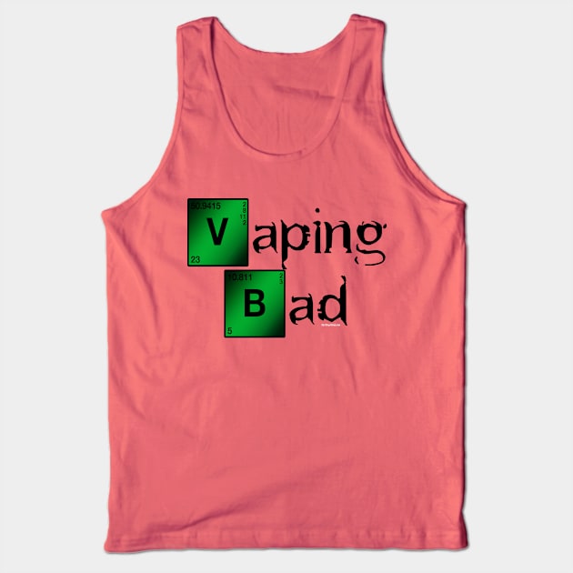 Ω VAPE | Vaping Bad Tank Top by IconicTee